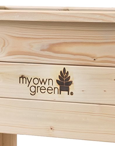 myowngreen Hochbeet mit Rollen und Ablage - 2